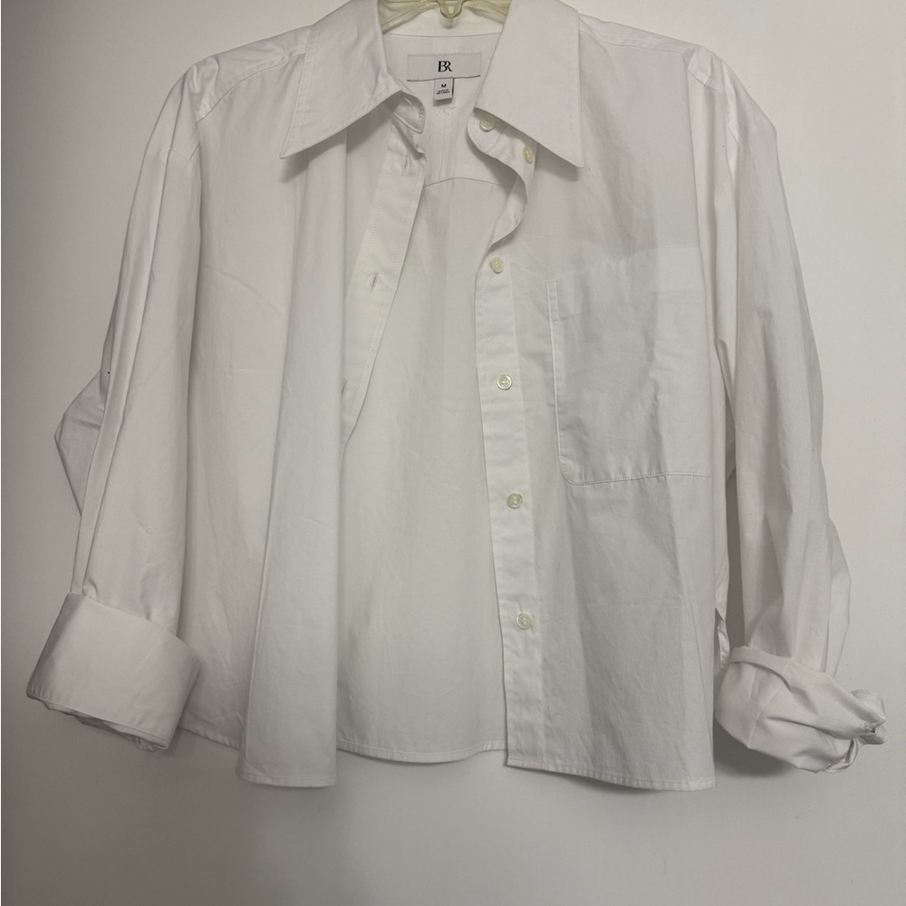 Banana Republic Classic White Blouse
